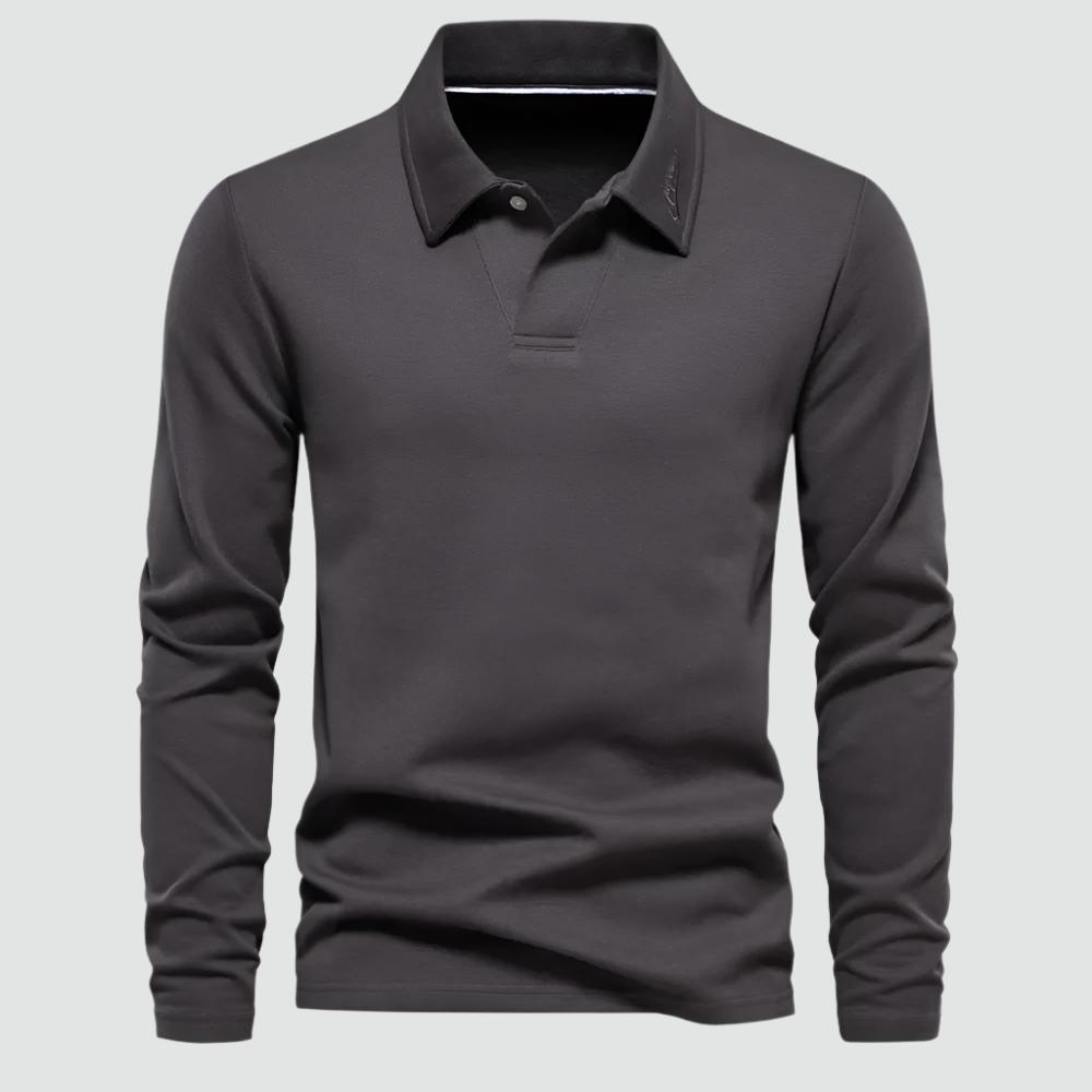 Jan – Elegantna pamučna polo majica s romantičnim detaljima