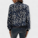 Jana – Elegantan Kaput s Leopardskim Uzorkom