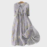 Sara – Elegantan midi haljina s cvjetnim uzorkom