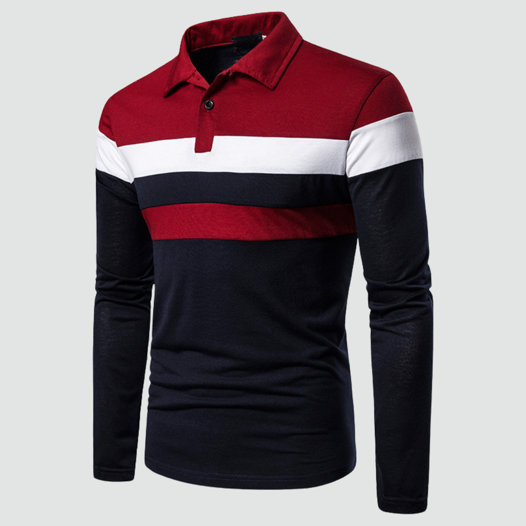 Jan – Elegantan Polo s Dugim Rukavima od Pamuka