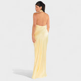 Maja – Elegantan Halter Midi Haljina od Svile