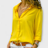 Alja – Elegantna bluza od svile s lepršavim krojem