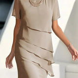 Nika – Elegantan Midi Haljina od Svile