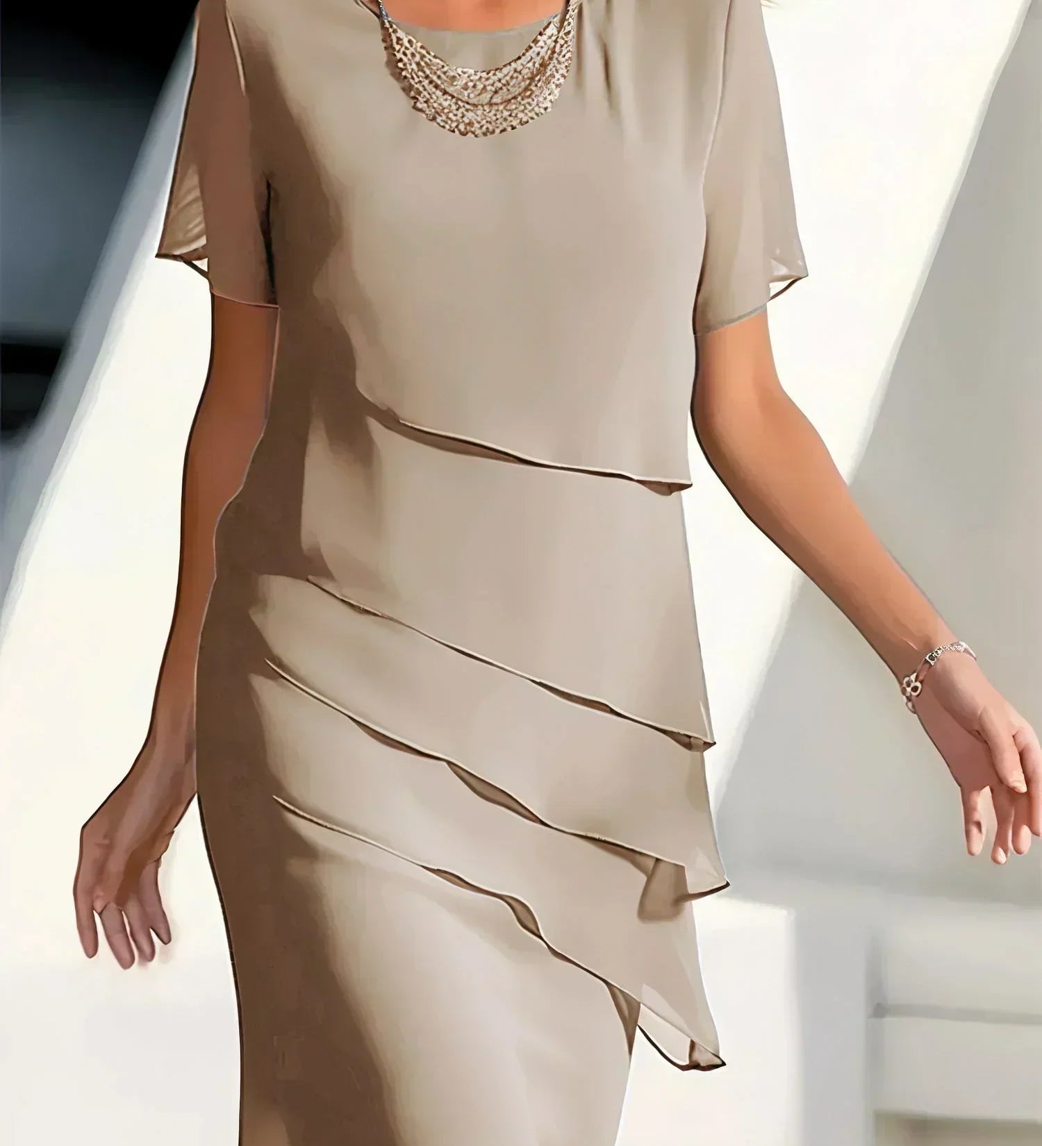 Katarina – Elegantan Midi Haljina od Čipke
