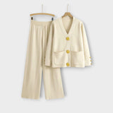Lucija – Elegantni set od svile s lepršavim siluetom