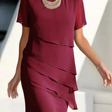 Katarina – Elegantan Midi Haljina od Čipke