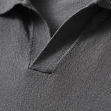 Jan – Elegantna polo majica bez dugmadi od laganog pamuka