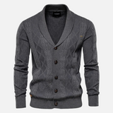 Matej – Elegantni argyle kardigan od meke mješavine
