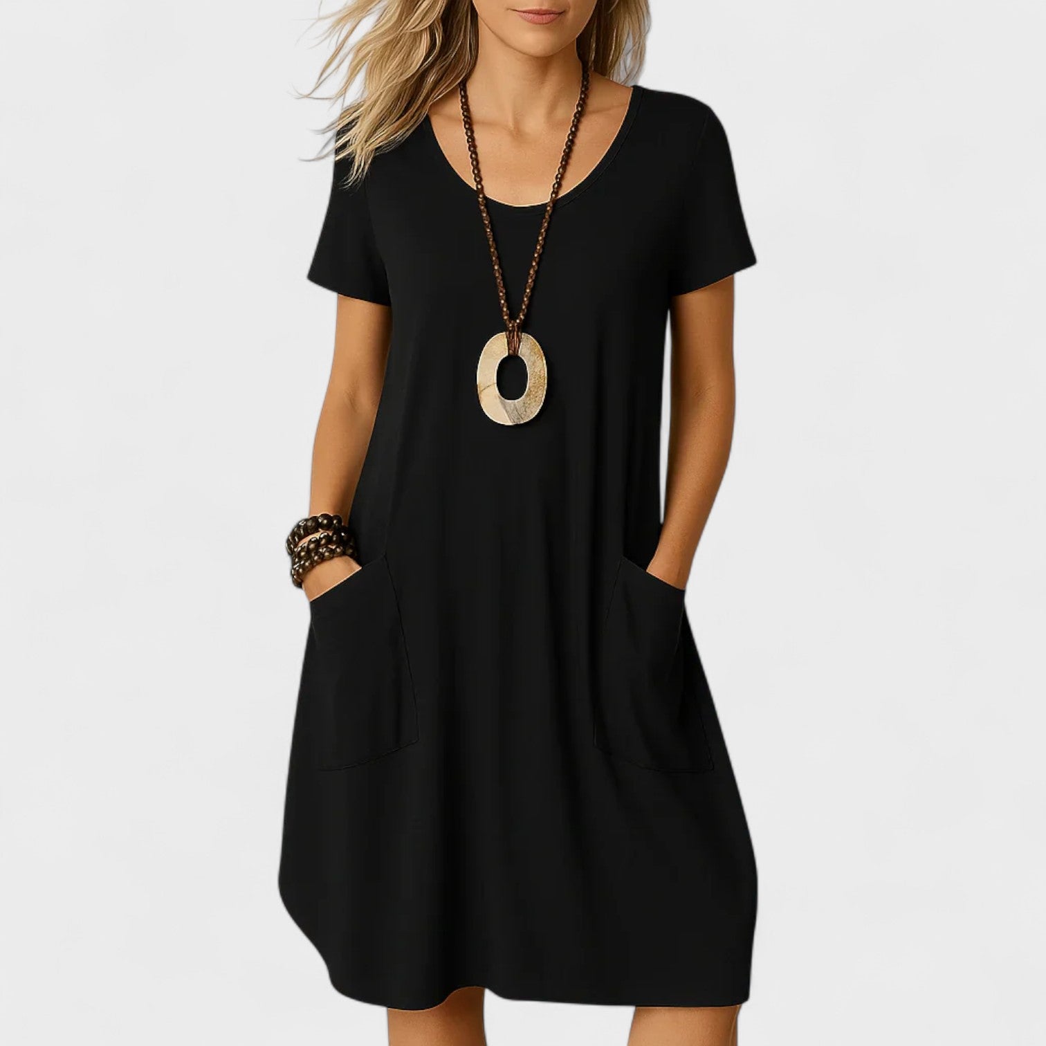 Nika – Elegantna midi haljina od svile