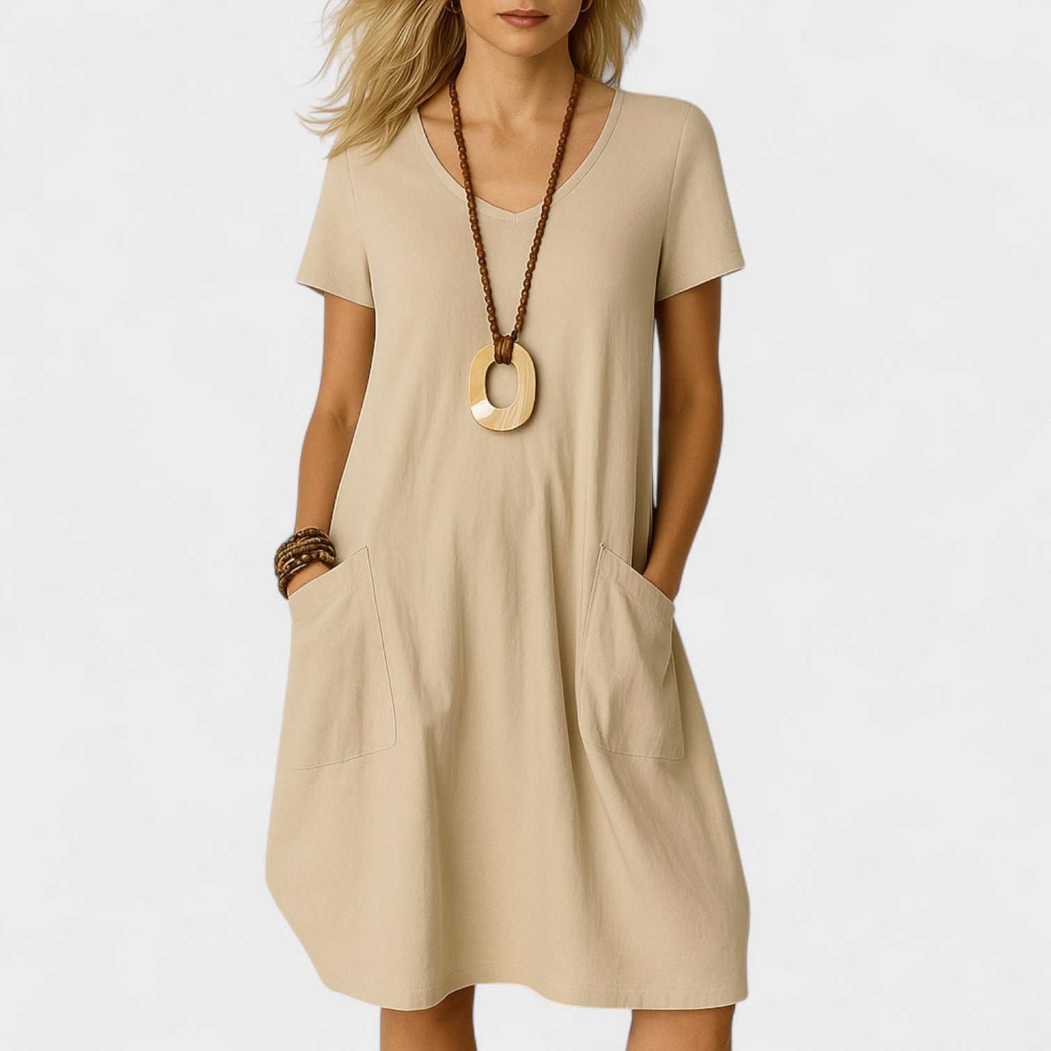 Nika – Elegantna midi haljina od svile