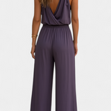 Petra – Elegantan Midi Haljina s Zlatnim Detaljima