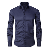 Luka – Elegantan slim fit košulja od svile