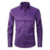 Luka – Elegantan slim fit košulja od svile