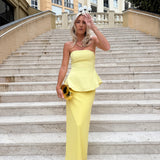 Maja – Elegantan Maxi Haljina od Svile