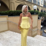 Maja – Elegantan Maxi Haljina od Svile
