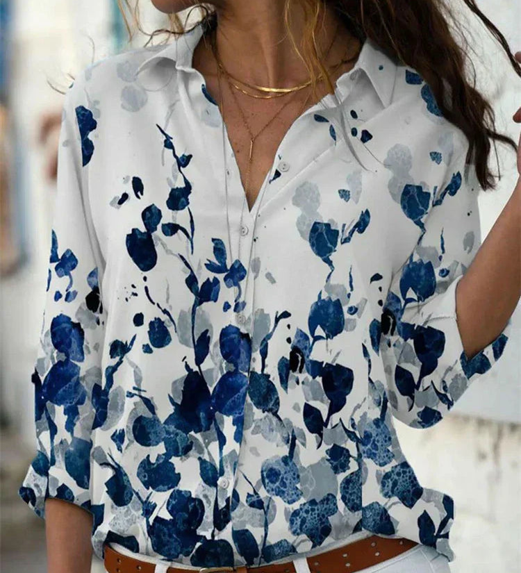 Alja – Elegantna Bluza od Svile s Lepršavim Siluetom