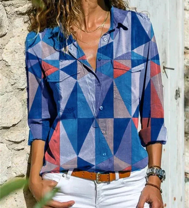 Alja – Elegantna Bluza od Svile s Lepršavim Siluetom