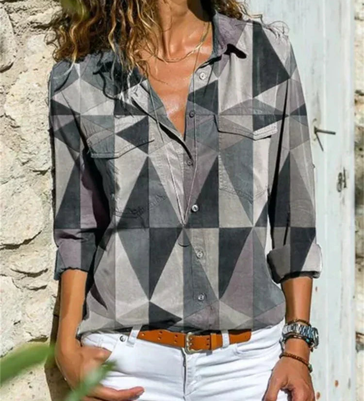 Alja – Elegantna Bluza od Svile s Lepršavim Siluetom