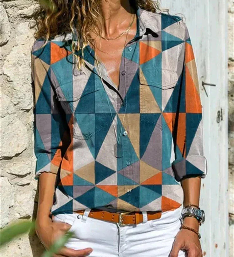 Alja – Elegantna Bluza od Svile s Lepršavim Siluetom