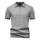 Jan – Elegantan polo s polu zatvaračem od svile