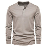 Jan – Elegantna Henley majica od meke mješavine