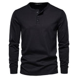 Jan – Elegantna Henley majica od meke mješavine