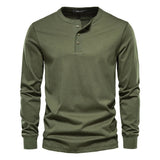 Jan – Elegantna Henley majica od meke mješavine
