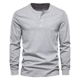 Jan – Elegantna Henley majica od meke mješavine