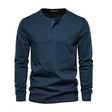 Jan – Elegantna Henley majica od meke mješavine