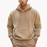 Matej – Elegantan Fleece Hoodie s Kapuljačom
