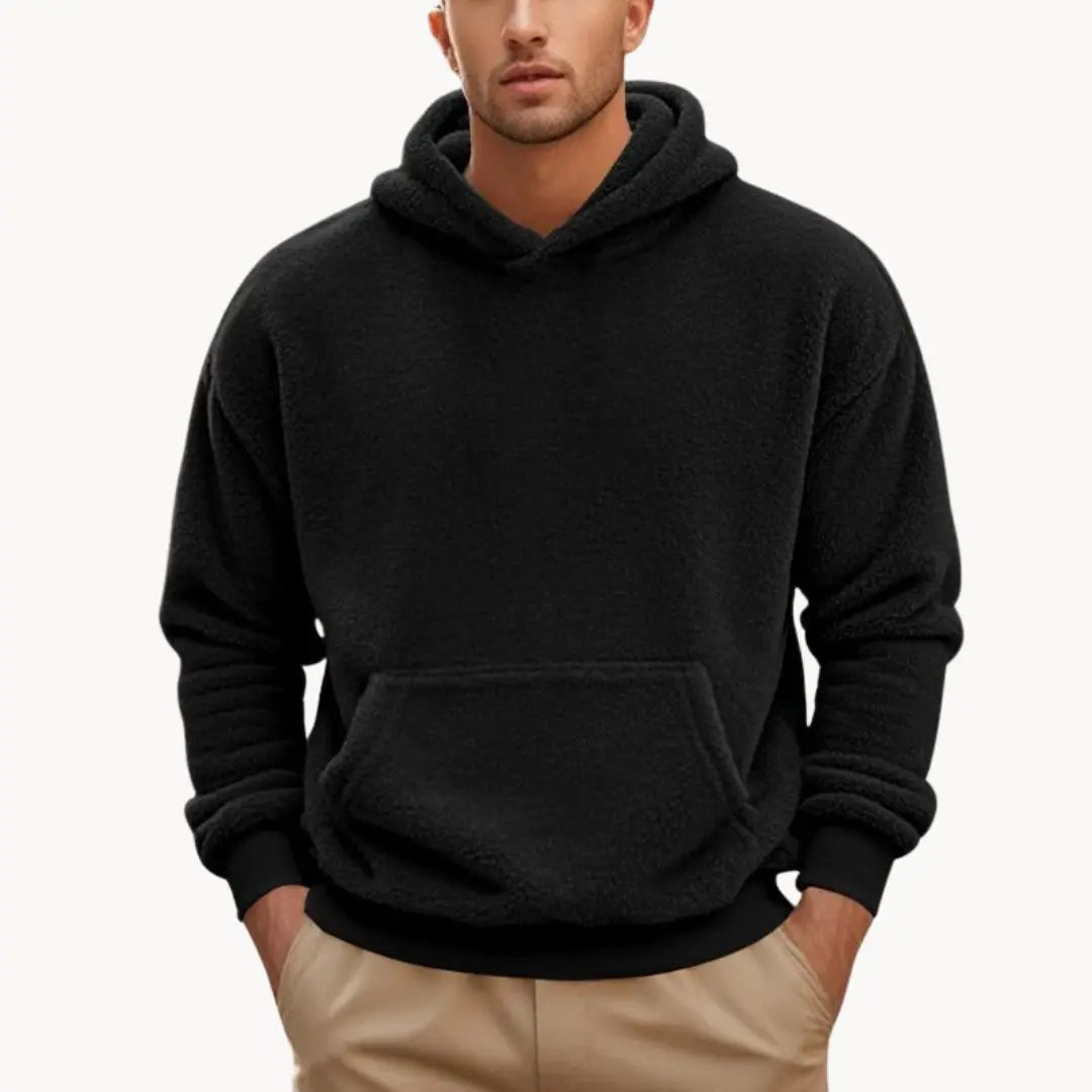 Matej – Elegantan Fleece Hoodie s Kapuljačom