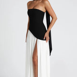 Katarina – Elegantan Dugački Haljina od Svile