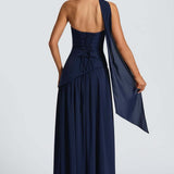 Maja – Elegantna Duga Haljina od Svile