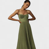 Maja – Midi haljina od svile s elegancijom