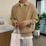 Matej – Elegantan pulover od mješovite pletenine