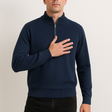 Matej – Elegantni pleteni pulover s polu zatvaračem
