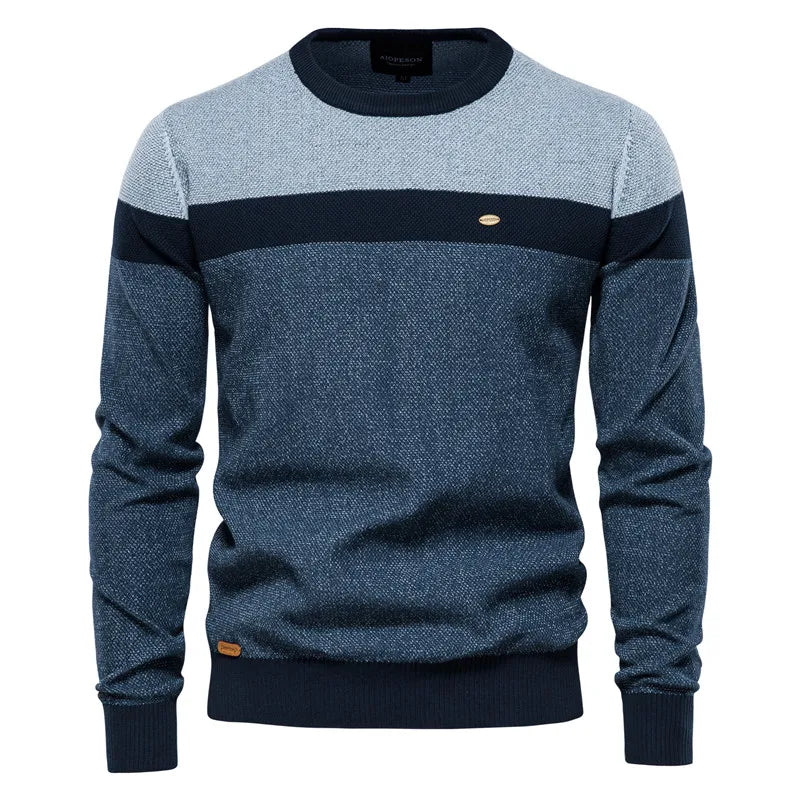 Matej – Elegantni pleteni pulover od pamuka