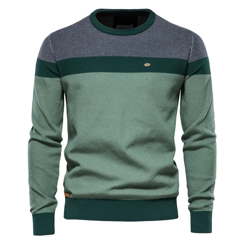Matej – Elegantni pleteni pulover od pamuka