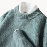 Matej – Elegantan džemper od Jacquard pletenine