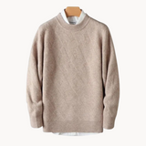 Matej – Elegantan džemper od Jacquard pletenine