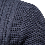 Matej – Elegantni pulover od patchwork pletiva