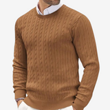 Matej – Elegantni Pleteni Pulover od Mekanog Pamuka