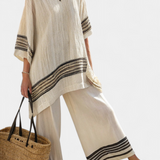 Darja – Elegantan Bambu Platneni Midi Komad