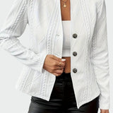 Gaja – Elegantan blazer od svile s midi siluetom