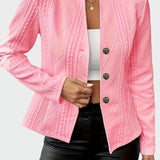 Gaja – Elegantan blazer od svile s midi siluetom