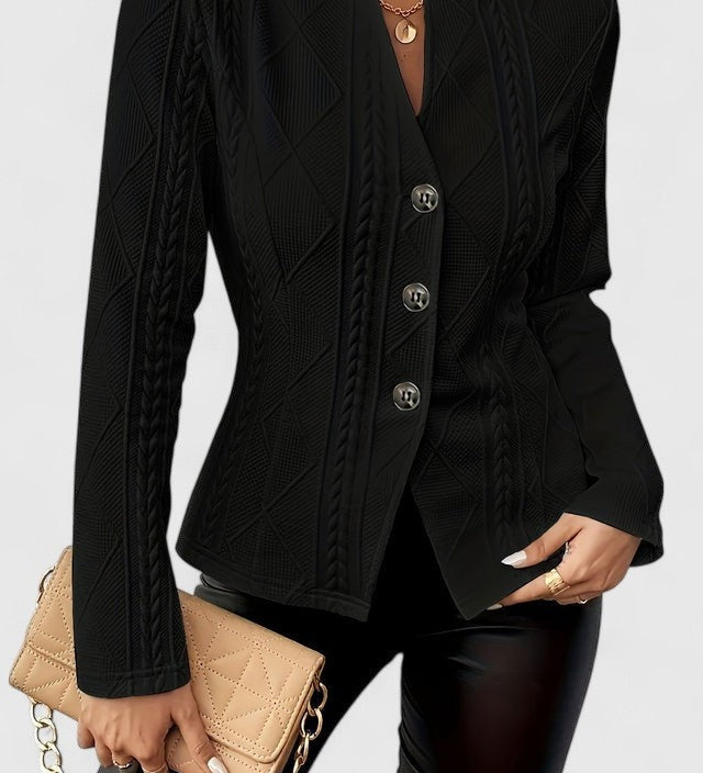 Gaja – Elegantan blazer od svile s midi siluetom