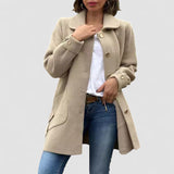 Jana – Elegantni Oversized Kaput od Kvalitetnog Materijala