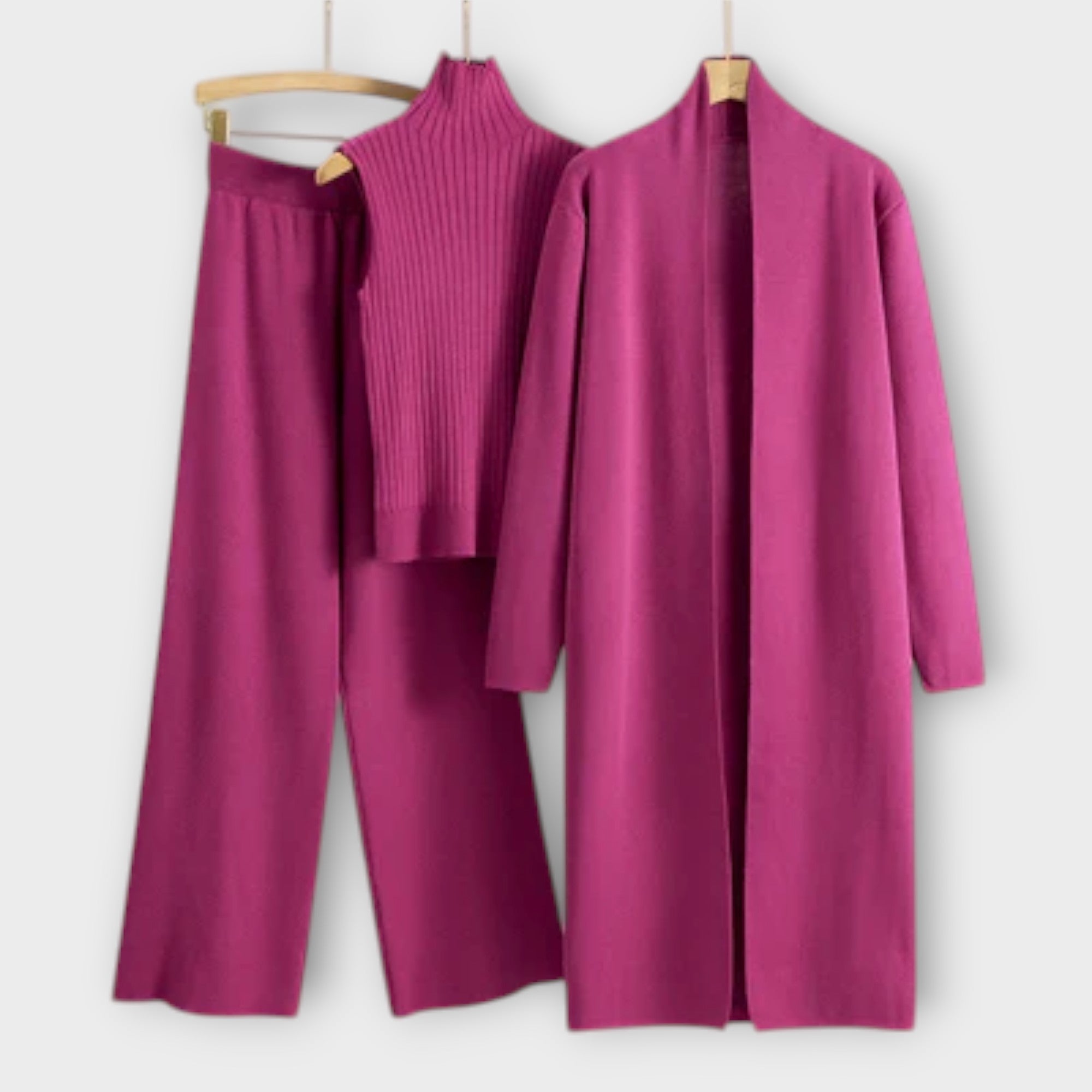 Lucija – Elegantan set od tri komada s čipkom