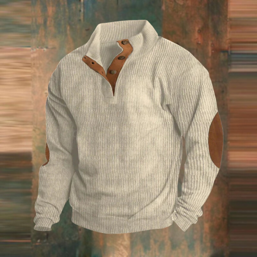 Matej – Elegantni Retro Pulover od Mekanog Pamuka