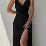 Nika – Midi Haljina od Svile s Elegancijom